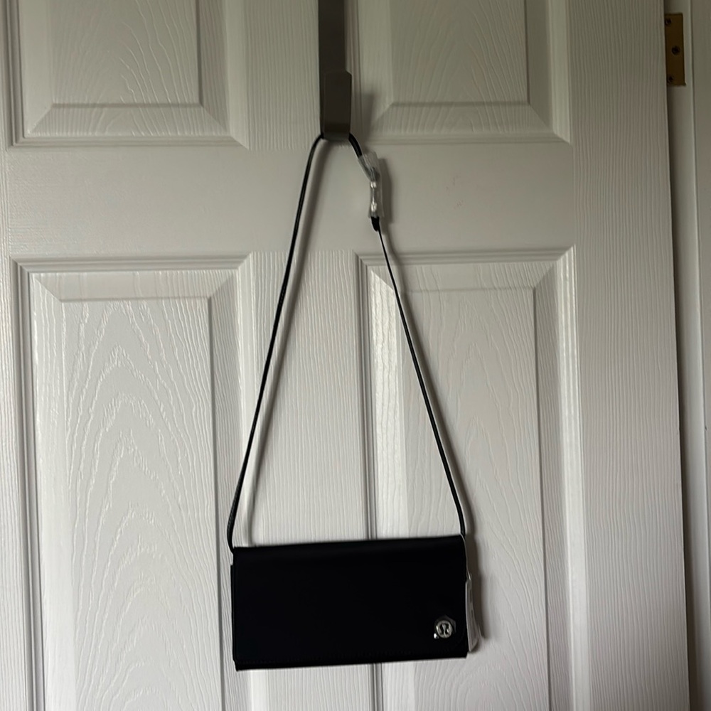 Lululemon Athletica Black Crossbody Pouch